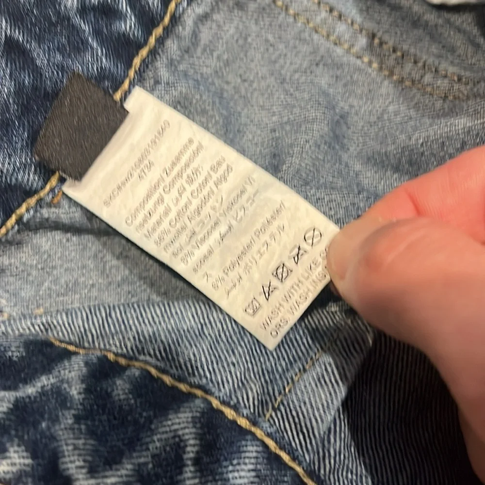 SHEIN | EUC Denim Cargo Jeans Size S/US 4 - Picture 7 of 10